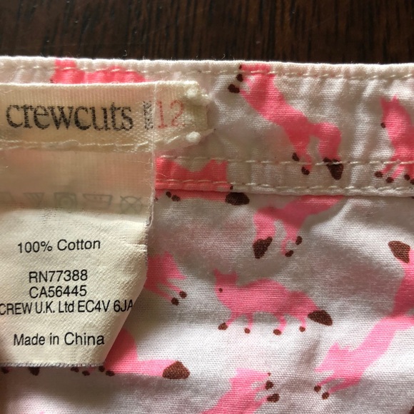 Crewcuts Long sleeves shirt pink and white - Picture 4 of 6